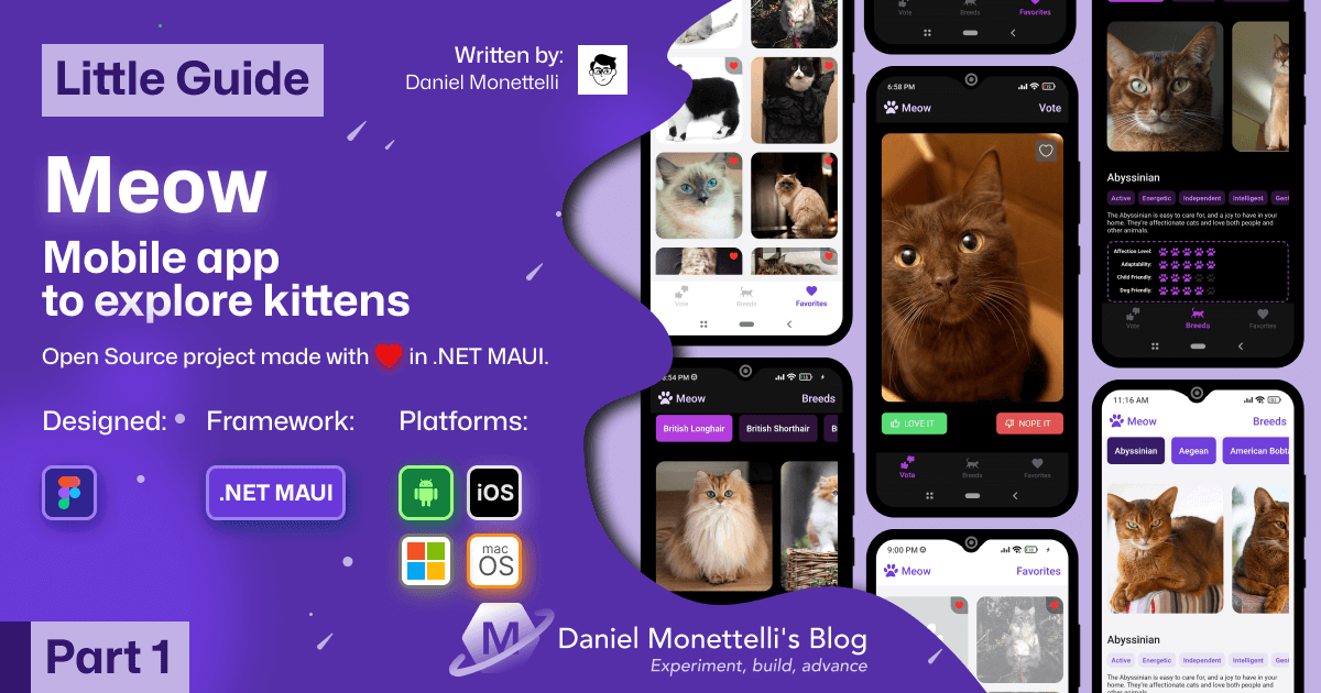 Meow in .NET MAUI: The art of connecting with TheCatAPI (Part 1)